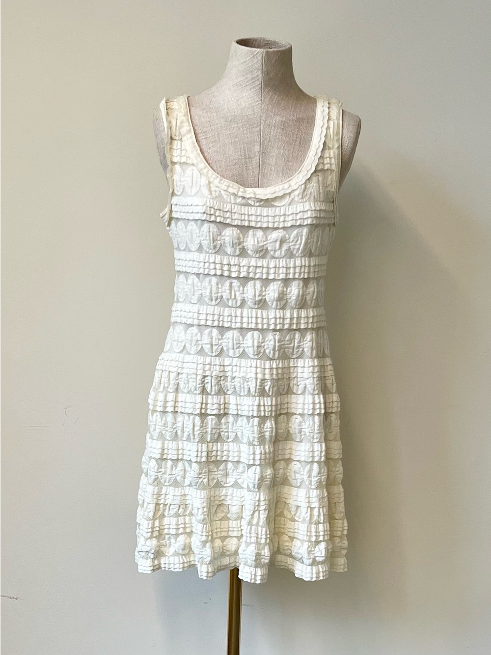 NWT- Sophie Max Felicia Ivory Dress